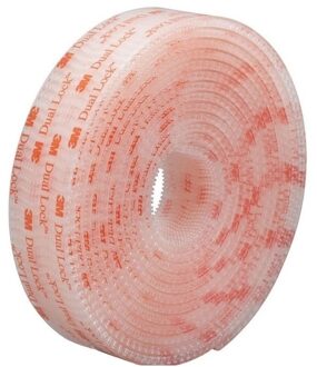 SJ3560 Dual Lock Zelfklevende Sluiting Tape Transparante Magic Tape, type 250/(25.4mm x 1 meter)