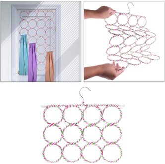 Sjaal Hanger ~ Meerdere Purpose Holder Ruimtebesparend Closet Organizer 12 Circle