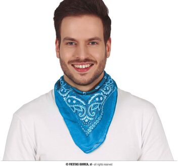 Sjaal Lichtblauw Zakdoek Denim