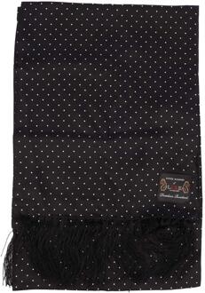 Sjaal met stippen (Zwart)
