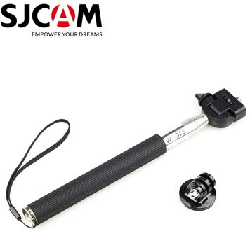 Sjcam Aluminium Selfie Stick Voor Sjcam Camera Handheld Uitschuifbare Monopod Met Statief SJ4000 Wifi SJ5000 Plus M10 SJ5000x
