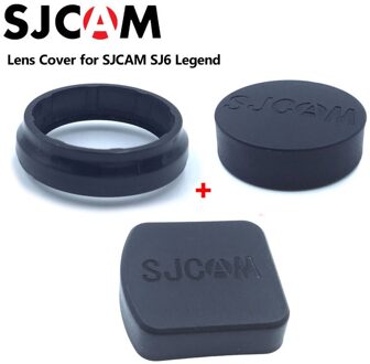 SJCAM SJ6 Accessoires UV Filter Glas Lens + Lens Cover + Behuizing Case Lens Cover Beschermhoes voor SJCAM SJ6 legend Camera