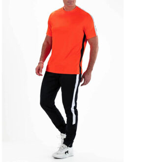 Sjeng Sports barack tee tennis t-shirt korte mouw heren - - maat XL Oranje