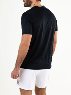 Sjeng Sports bay t-shirt tennis km heren - Blauw - XXXL