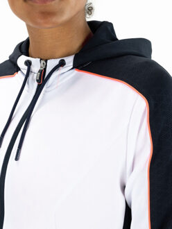 Sjeng Sports feya hooded jacket tennis hoodie dames - Wit - M