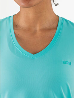 Sjeng Sports ines tennis t-shirt korte mouw dames - Blauw - L