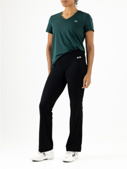 Sjeng Sports ines tennis t-shirt korte mouw dames - Groen - L