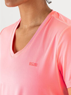 Sjeng Sports ines tennis t-shirt korte mouw dames - Roze - L