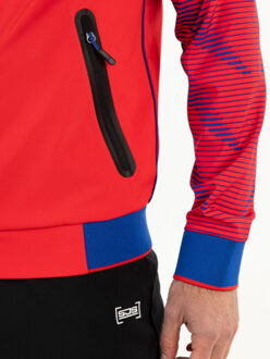 Sjeng Sports Mens trackjacket pluto-r189 Rood - XXL