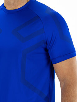 Sjeng Sports nielson tee tennis t-shirt korte mouw heren - Blauw - XL