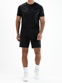 Sjeng Sports nielson tee tennis t-shirt korte mouw heren - Zwart - L