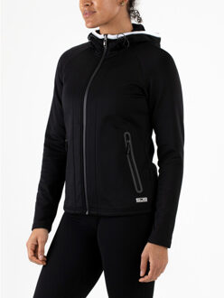 Sjeng Sports rhea tennis jack met capuchon dames - Zwart - XL