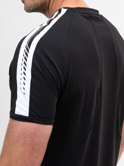 Sjeng Sports sinclair t-shirt training km heren - Zwart - XXL