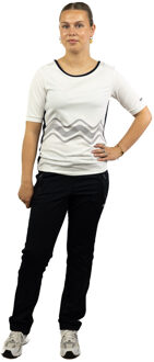 Sjeng Sports Tennis Polo Dames M/38 Wit dessin