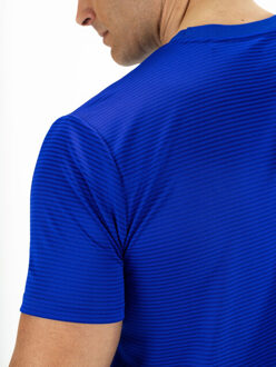 Sjeng Sports tex tee tennis t-shirt korte mouw heren - Blauw