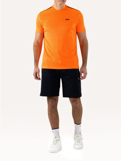 Sjeng Sports tex tennis t-shirt korte mouw heren - Oranje - L