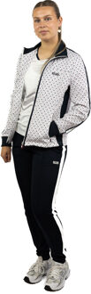 Sjeng Sports Trainingsjas Dames Running S/36 Wit dessin