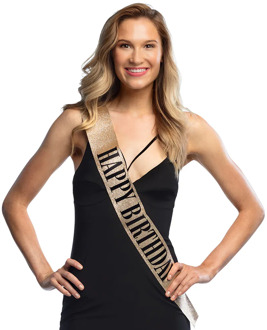 Sjerp 'Happy Birthday' Goud Goud - Brons