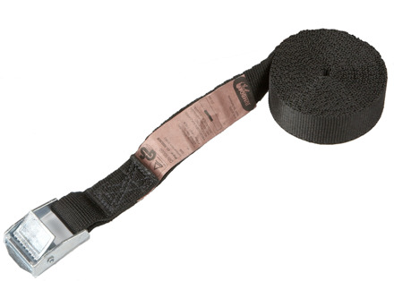 Sjorband | 25 mm | Gesp | Zwart | 1,0 m | Eindloos - 1825200100