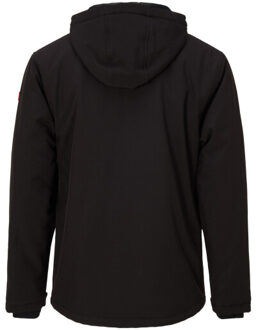 sjurd sofshell softshell jack heren - Zwart - XL