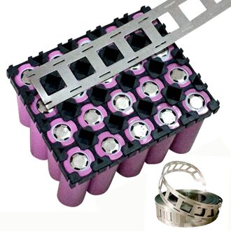 Sk 5M Nikkel Strip 18650 Lithium Accu Maken Nikkel Strips 2P Twee Batterijen In Parallel Gelast Nikkel plated Stalen Strip