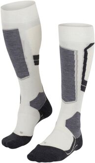 SK4 Dunne Kwaliteit dames skisokken ecru