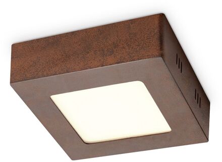 Ska LED Plafondlamp 12 cm - Roest Bruin