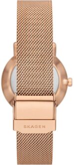 Skagen Kuppel Lille Dames Horloge Rosékleurig SKW3099 - maat Roségoud