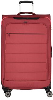 Skaii 4 Wheel Trolley L Expandable red Trolley Rood - H 78 x B 47 x D 34