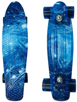 Skateboard Cruiser Board Board Retro Longboard Skate Ie Galaxy Compleet Jongen Meisje Led Licht