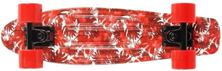 Skateboard voor kinderen - maat One size Rood