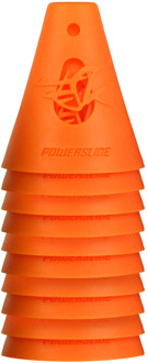 Skatepionnen 7 X 8 Cm Oranje 10 Stuks