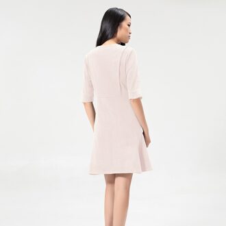 Skater Perfecto Dress Beige