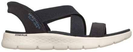 Skechers 141489/nvy go walk flex sandal glimmer up navy 3255 Blauw - 40