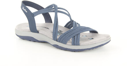 Skechers 163117 nvy dames sandalen sportief Blauw - 40