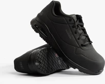 Skechers 200177EC/BLK UNO SR - DOLTIN Heren Veiligheidsschoenen Zwart - maat EU 43 / UK 9