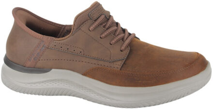 Skechers 205211 cdb heren instappers sportief - maat 42 Bruin