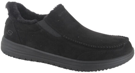 Skechers 205606 bbk heren pantoffel (gesloten hiel) Zwart - 44