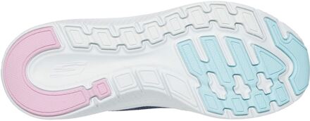 Skechers Arch Fit 2.0 Fresh Pace Textiel Dames Marineblauw/multicolor Sneakers - maat EU 40.5 / UK 7 Navy