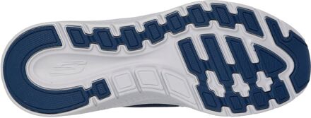 Skechers Arch Fit 2.0 Lestur Textiel Heren Marineblauw/rode Sneakers Navy - EU 47.5 / UK 12