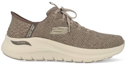 Skechers Arch Fit 2.0 - LOOK AHEAD 232462/TPE Taupe Grijs maat