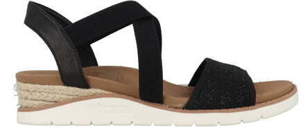 Skechers Arch Fit Beach Kiss-Boho Beyo 114013/BLK Zwart-38 maat 38