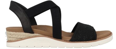 Skechers Arch Fit Beach Kiss-Boho Beyo 114013/BLK Zwart maat