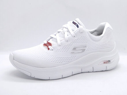 Skechers Arch fit big appeal 149057/wnvr white/navy/red Wit - 39,5