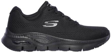 Skechers Arch Fit dames sneaker - Zwart - Maat 36