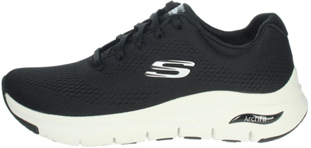 Skechers Arch Fit dames sneaker - Zwart wit - Maat 36