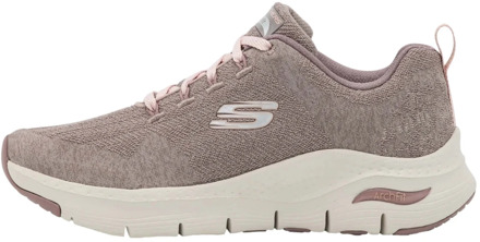 Skechers arch fit hardloopschoenen bruin dames dames - 40