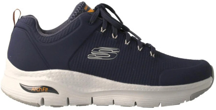 Skechers Arch Fit heren sneaker - Blauw - Maat 45