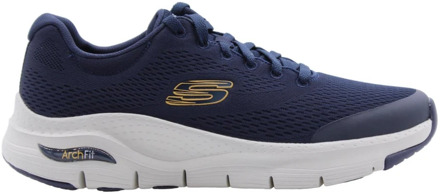 Skechers Arch Fit heren sneaker - Blauw - Maat 46