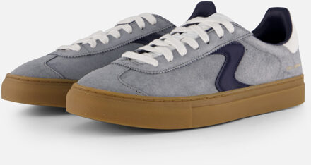 Skechers Arch Fit Legend Sneakers blauw Suede - 40,47.5,48.5